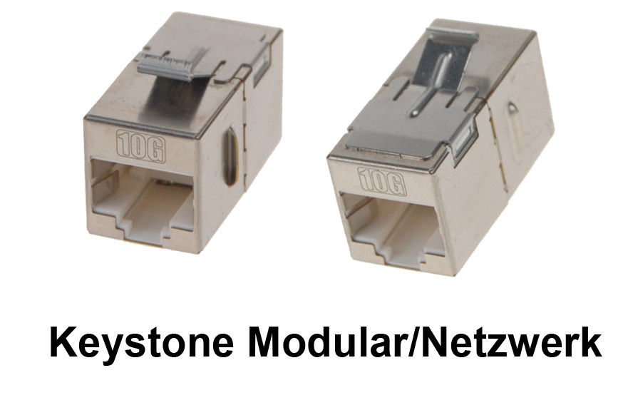 Keystone Verbinder Modular (Netzwerk, Telefon)